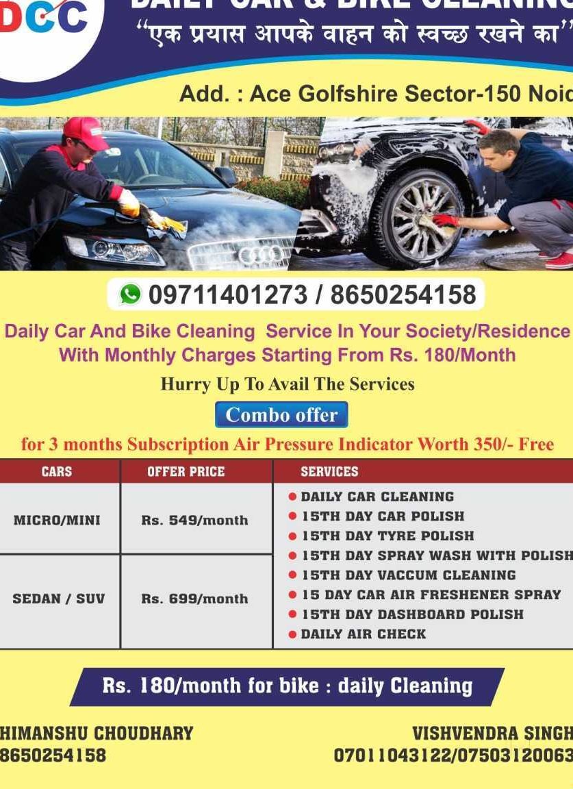 a d y car bike wash detailing