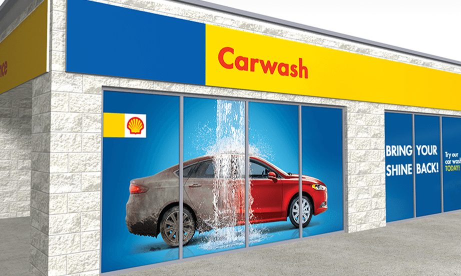 car wash shell