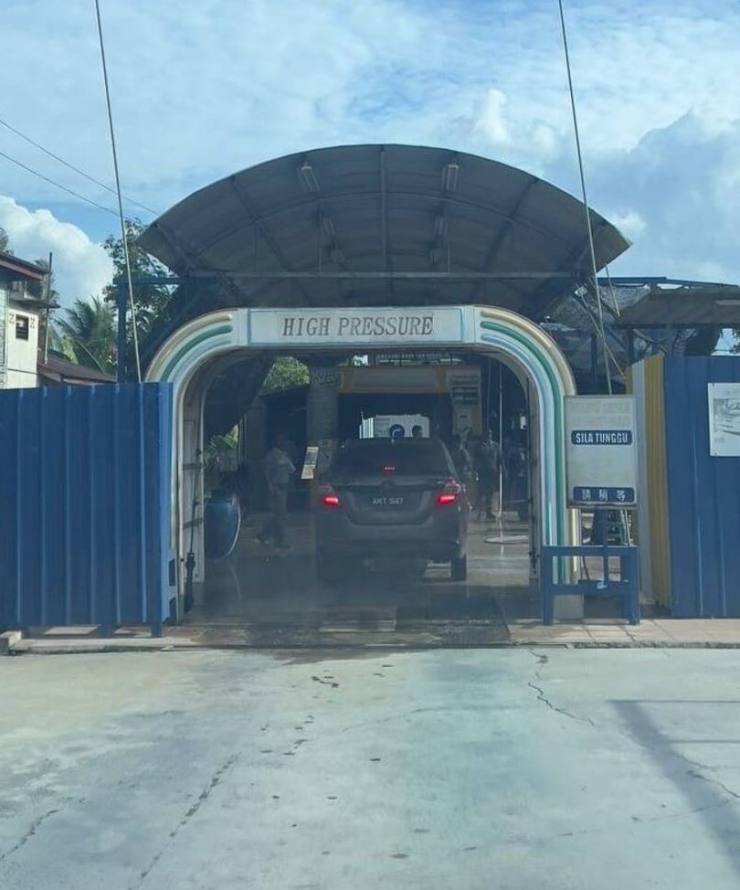 cuci kereta agro darau
