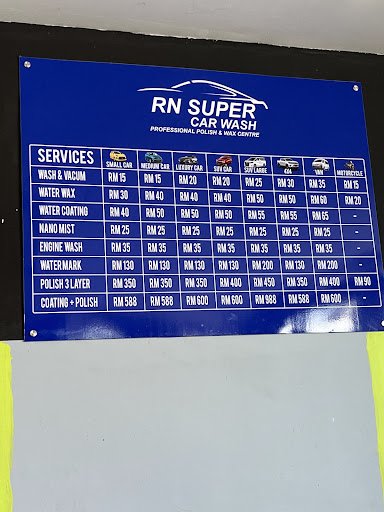 RN Super Car Wash RN Super Car Wash
