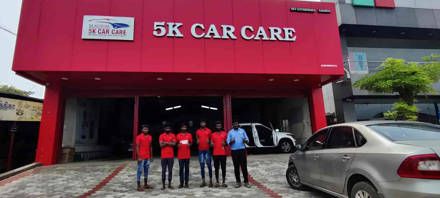 five k car wash