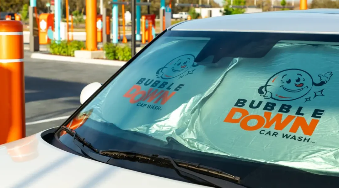 golden sun bubble car wash