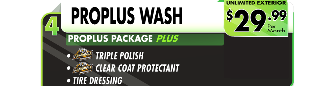 pro plus car wash